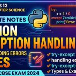 Exception handling