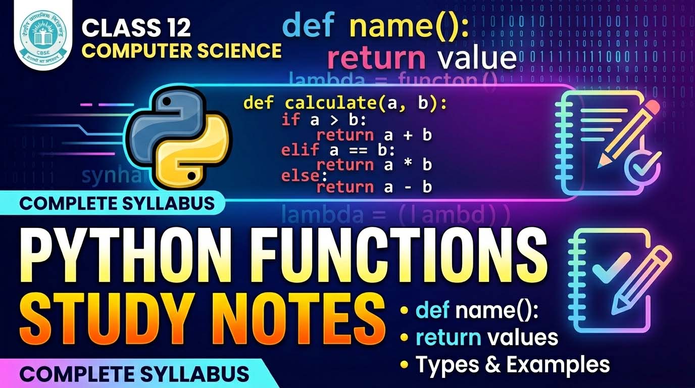 Functions in Python