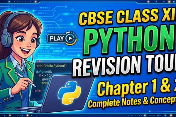 Python Revision TOur