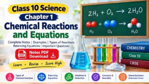Chemical Reactions and Equations