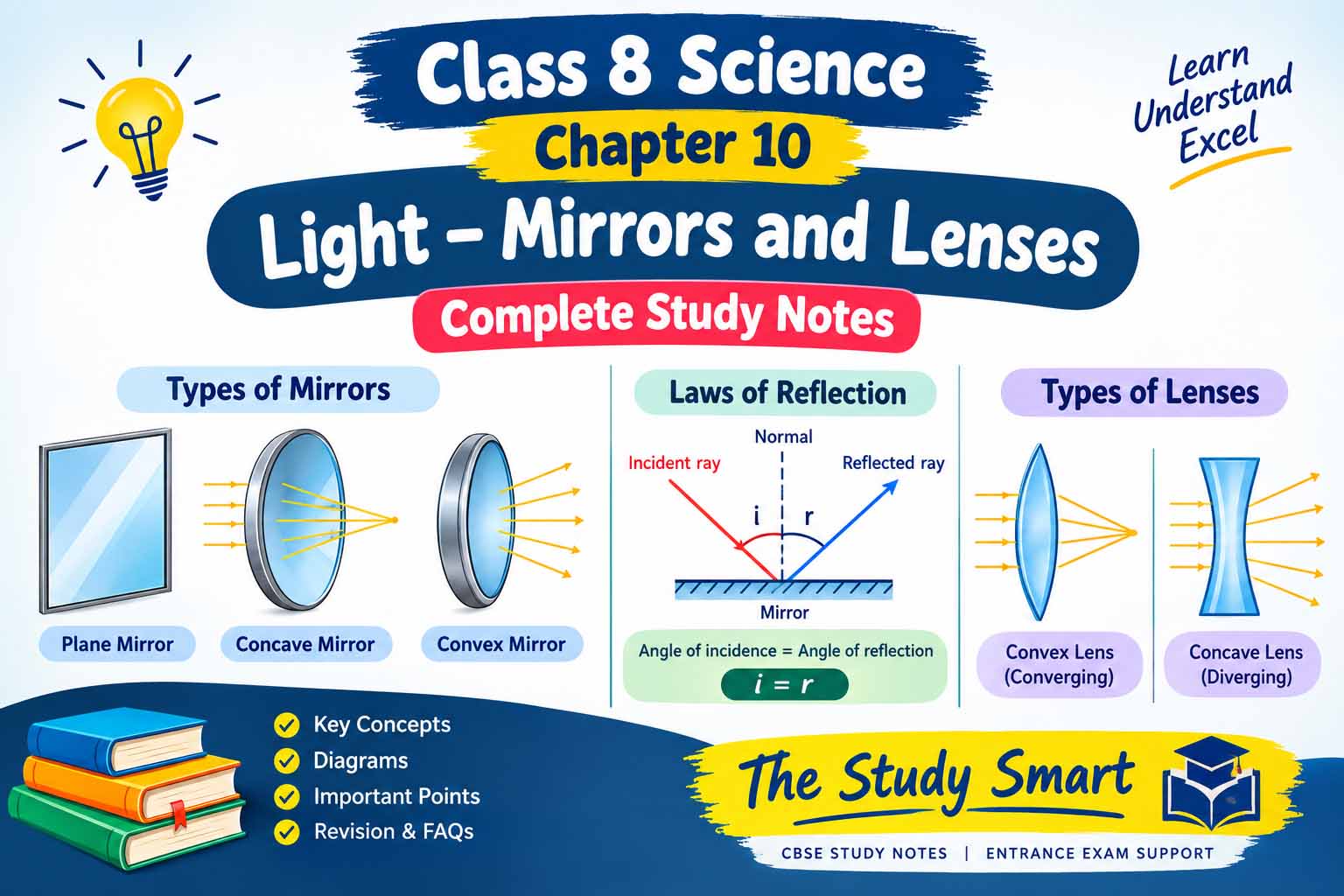 Light : Mirror and Lens
